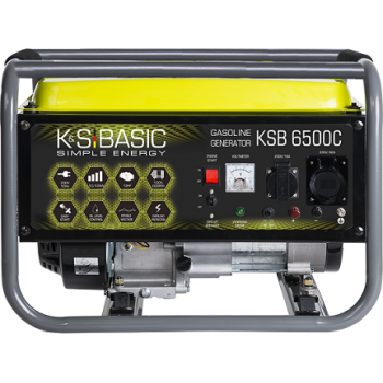 Бензиновий генератор KÖNNER&SÖHNEN BASIC KSB 6500C 