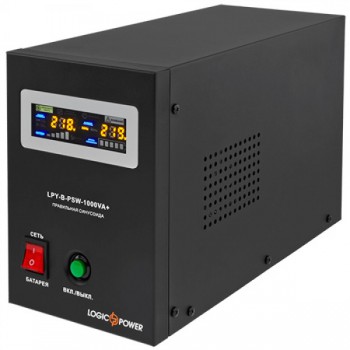 ДБЖ LogicPower LPY-B-PSW-1000VA+ (700W) 10A/20A 12V