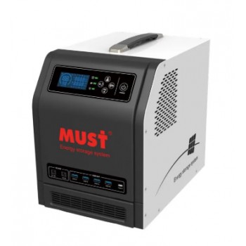 Переносна зарядна станція Must MUST HBP15-1224 50Ah LiFePО4 MPPT