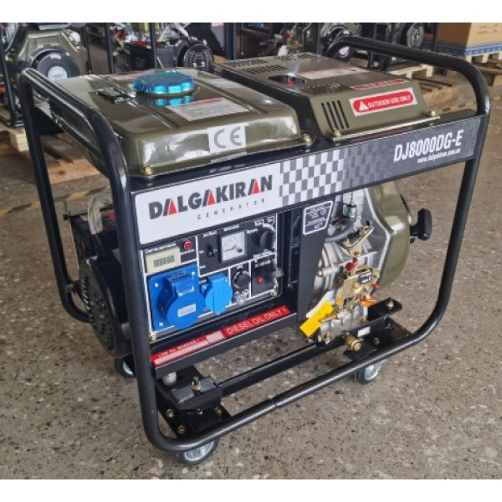 Дизельний генератор DALGAKIRAN DJ 8000 DG-E