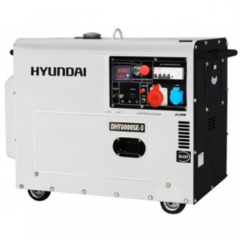 Дизельний генератор HYUNDAI DHY 8500SE-3 