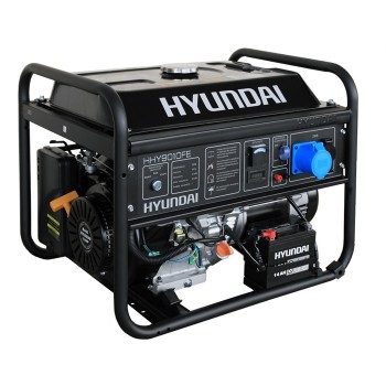 Бензиновый генератор HYUNDAI HHY 9020FE АКЦИЯ:Бесплатная доставка плюс наложенный платеж за наш счет
