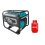 Бензиновий генератор (газ-бензин) INVO H3500-G
