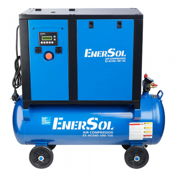 Компресор повітряний безмасляний EnerSol ES-AC100-8-2OF